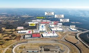 Speedway Industrial Park Aerial - December 2021